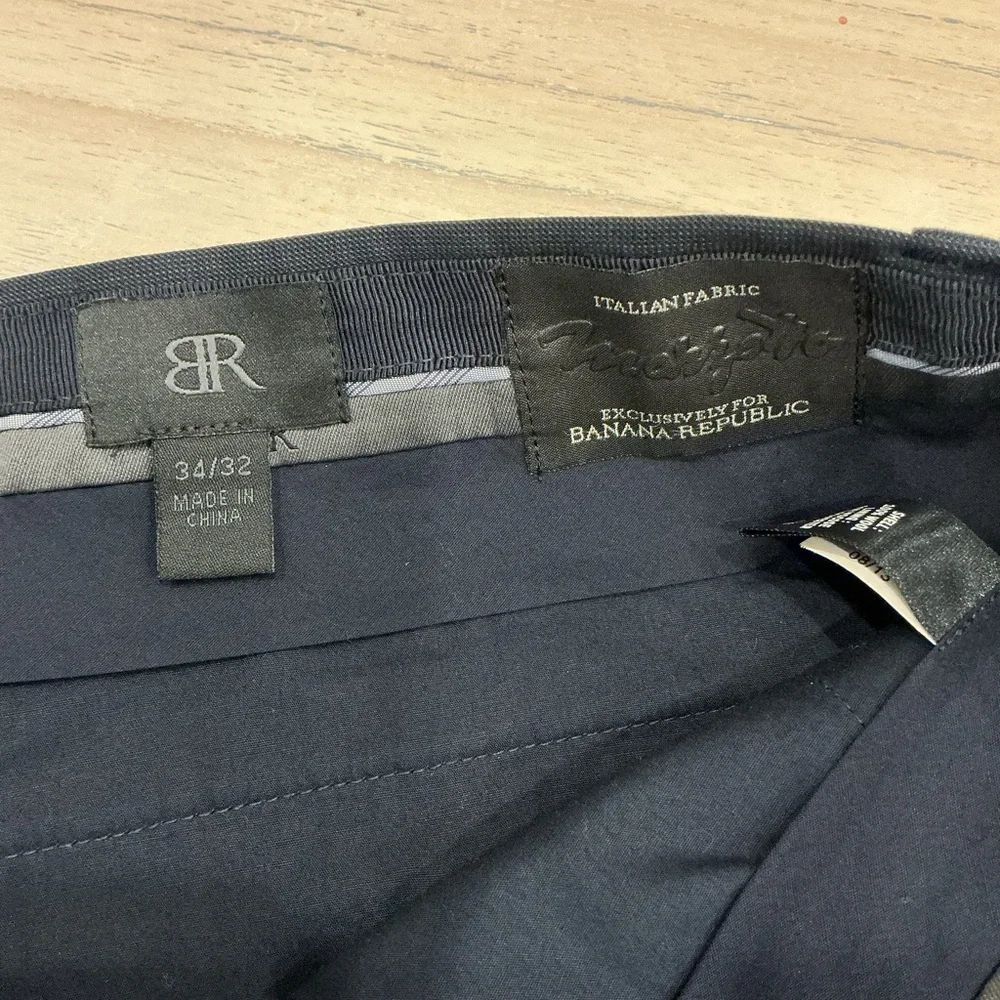 Banana Republic Navy Dress Pants - Picture 4 of 4
